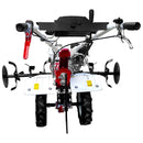 Motocultor Media Line MS 7100 CF motor 7 CP latime lucru 90 cm 2+1 viteze freze roti cauciuc roti metal rarita fixa plug arat 3l ulei AgroPro