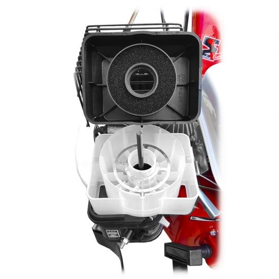 Motocultor Media Line MS 7100 CF motor 7 CP latime lucru 90 cm 2+1 viteze freze roti cauciuc roti metal rarita fixa plug arat 3l ulei AgroPro