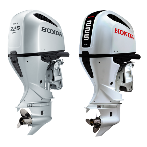 Motor barca Honda BF225D XDUNH565 cu mansa cizma extralunga 225CP 4T pornire  electrica elice de aluminiu cu 3 aripi baterie 60A