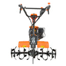 Motocultor O'MAC MC 8000S motor 8 CP benzina 2+1 viteze latime lucru 107 cm freze roti cauciuc 4.00-8 roata frontala