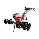 Motocultor Media Line MS 7100 CF motor 7 CP latime lucru 90 cm 2+1 viteze freze roti cauciuc roti metal rarita fixa plug cartofi cultivator 3l ulei AgroPro
