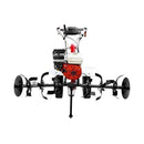 Motocultor Media Line MS 7100 CF motor 7 CP latime lucru 90 cm 2+1 viteze freze roti cauciuc roti metal rarita fixa plug cartofi cultivator 3l ulei AgroPro