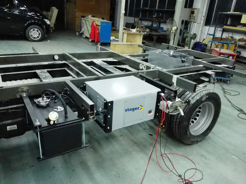 Generator digital Stager YGE3500Vi invertor monofazat 3kW benzina pornire electrica autorulote