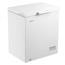 Lada frigorifica 2 in 1 Albatros LA175E 142 litri clasa E latime 70.5 cm functie Fast Freeze dubla functionalitate frigider / congelator termostat reglabil interior aluminiu alb