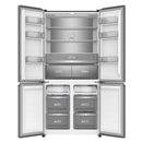 Frigider Side by Side Slot-in cu 4 usi Samus S4DX-650NFE 505 litri clasa E inaltime 190.2 cm Full No Frost Multi Climate System Slot-in afisaj LCD lumina interioara LED picioare reglabile