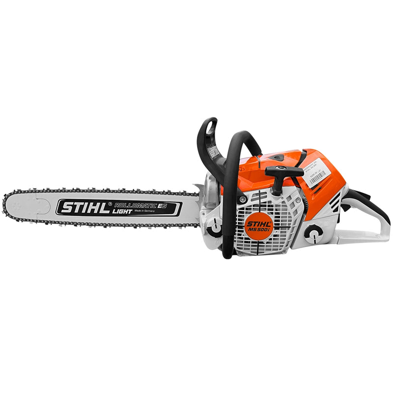 Motofierastrau profesional STIHL MS 500i putere 6.8CP lama 50cm pas lant 3/8" RS Rollomatic ES Light