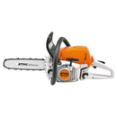 Motofierastrau STIHL MS 231 C-BE ErgoStart putere 2.7CP lama 35cm 1.3mm pas lant 3/8" PM3 + ulei amestec 2T 1L + ulei forest plus 2L + extra lant + pila lant