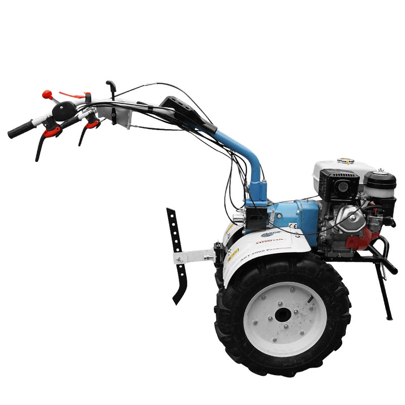 Motocultor profesional AGT 9000 motor Honda GX340 11CP latime lucru 90cm freze roti cauciuc rarita fixa