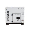 Generator de curent inverter trifazat Hyundai DHY-9000SEi-T putere maxima 8.1 kW diesel rezervor 15 L 400V