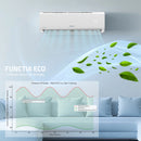 Aparat de aer conditionat Samus ACS-18K01 WIFI 18000 BTU A++ / A+ Wi-Fi inverter ventilatie functie incalzire mod eco I Feel timer mod de noapte autocuratare alb