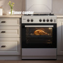 Aragaz pe gaz Samus SM661XPGS1 4 arzatoare (1 wok) Cuptor pe gaz 55 L Grill Timer Aprindere electrica plita Siguranta plita + cuptor