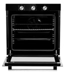 Cuptor electric incorporabil Samus SC8180BGTV3D clasa A 80 litri 8 functii gatire 3D grill ventilatie timer mecanic 2500 W