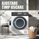 Uscator de rufe Samus SWDP-816 pompa de caldura 8 kg clasa E latime 59.8 cm functie Antisifonare blocare acces copii optiune pornire intarziata