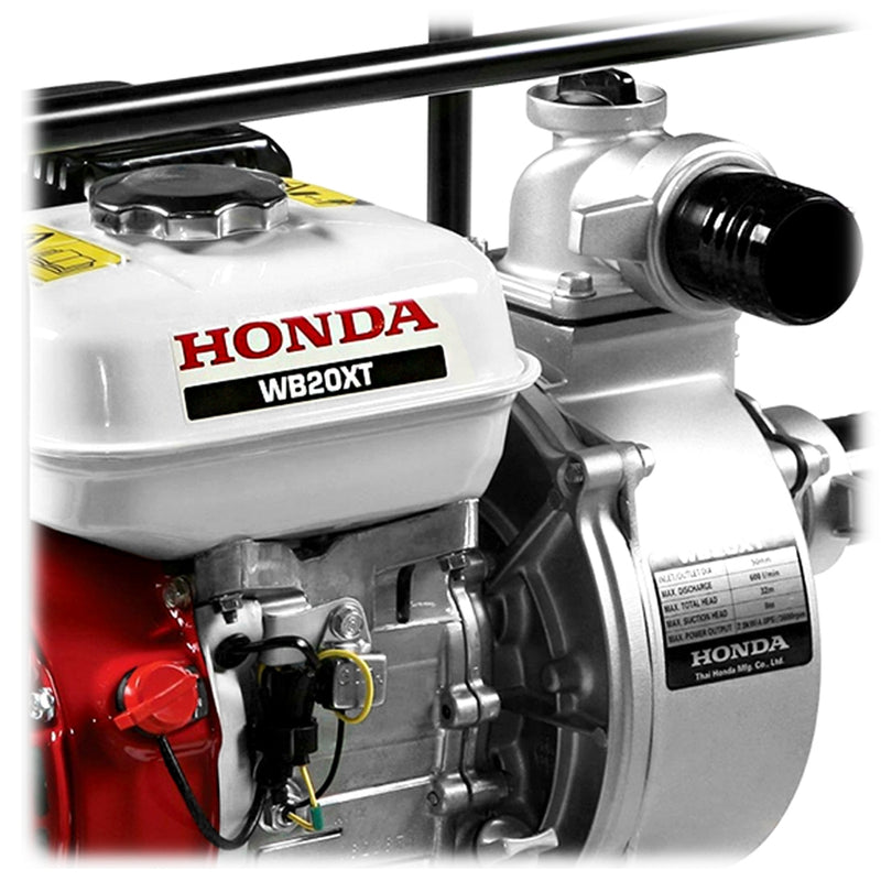 Motopompa ape semi-incarcate HONDA WB 20 XT motor GX120 putere 3.5 CP debit 36 mc/h