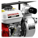Motopompa ape semi-incarcate HONDA WB 20 XT motor GX120 putere 3.5 CP debit 36 mc/h + Furtun refulare tip pompieri 2" fara racorduri + 0.6l ulei motor Honda