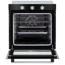 Cuptor electric incorporabil Samus SC8170BGTV clasa A 80 litri 7 functii grill ventilatie timer mecanic 2500 W