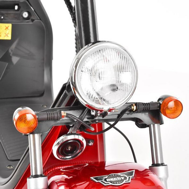 Scuter electric Hecht cocis zero red motor 1500 w viteza maxima 45 km h