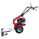 Motocoasa cu lama Rotakt ROMTC87 motor Loncin 3.9 CP bara de cosire Europa 87 cm roti cauciuc pline 13x5.00-6 sistem brevetat dubla lama