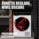 Uscator de rufe Samus SADP-835 pompa de caldura 8 kg clasa D latime 60 cm antisifonare igienizare UV blocare acces copii pornire intarziata