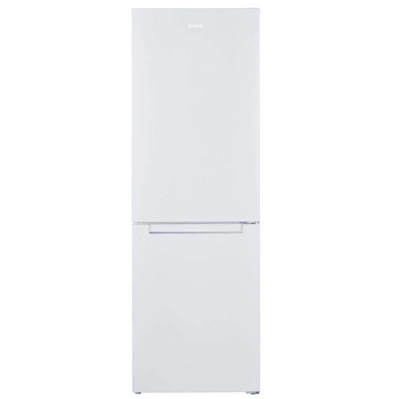 Combina frigorifica Samus SCW396NFE 293 litri Full No Frost clasa E inaltime 185 cm termostat reglabil usi reversibile lumina interioara tip LED picioare reglabile