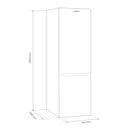 Combina frigorifica Albatros CNF413E 295 L Clasa energetica E Termostat reglabil 3 sertare congelator H 186 cm Alb