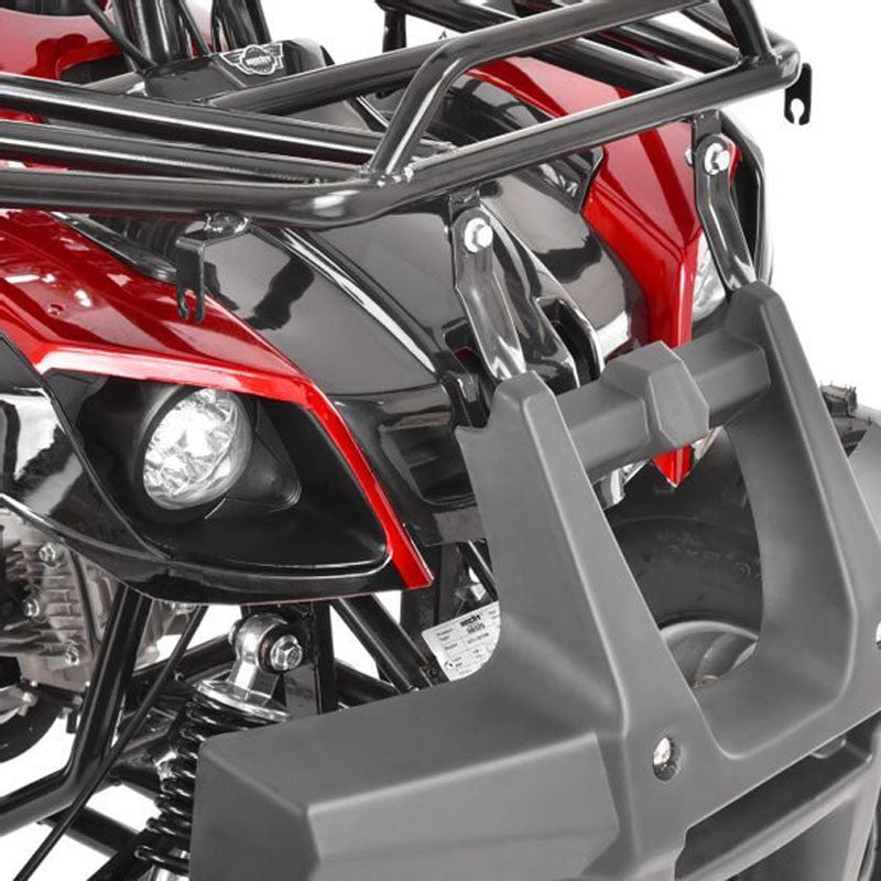 ATV Hecht 56125 Red, capacitate motor 7.6 cp, prevazut cu ambreiaj automat si pornire electrica