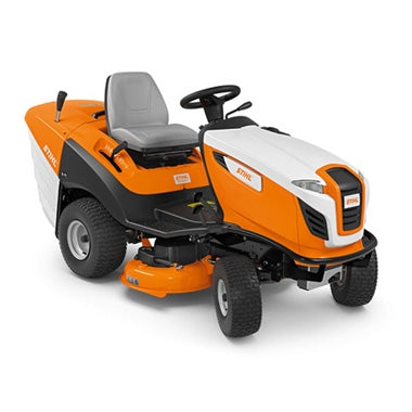 Tractoras pentru tuns iarba STIHL RT 5112 Z benzina motor 16.6 CP latime lucru 110 cm cos colector 350 L