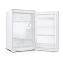 Frigider incorporabil cu o usa Samus SFBI174E cu 1 usa si 2 rafturi 118 litri clasa E alb inaltime 88 cm termostat reglabil lumina interioara tip LED picioare reglabile
