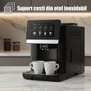 Espressor cafea Samus Magnifique 19 Putere 1200-1450 W 19 bari Rezervor apa 1.7 L Recipient cafea boabe 250 g 20 tipuri bauturi Sistem extractie lapte cu furtun 25 cm Inaltime reglabila duze cafea