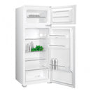 Frigider incorporabil Samus SDBI294E cu 2 usi si 4 rafturi 205 litri clasa E inaltime 145 cm termostat reglabil lumina interioara tip LED picioare reglabile