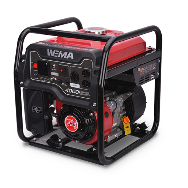 Generator curent WEIMA WM4000i putere 3.8 kW  benzina pornire la sfoara
