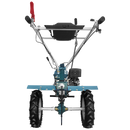 Pachet Motocultor profesional DKD HS 1100D 13 CP roti cauciuc freze reglabile 90-120 cm roti metal plug arat rarita fixa prasitoare + 3l ulei transmisie + 1.5l ulei motor AgroPro