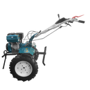 Pachet Motocultor profesional DKD HS 1100D 13 CP roti cauciuc freze reglabile 90-120 cm roti metal plug arat rarita fixa prasitoare + 3l ulei transmisie + 1.5l ulei motor AgroPro