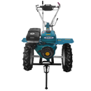 Pachet Motocultor profesional DKD HS 1100D 13 CP roti cauciuc freze reglabile 90-120 cm roti metal plug arat rarita fixa prasitoare + 3l ulei transmisie + 1.5l ulei motor AgroPro