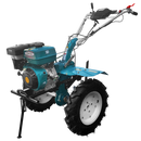 Pachet Motocultor profesional DKD HS 1100D 13 CP roti cauciuc freze reglabile 90-120 cm roti metal plug arat rarita fixa prasitoare + 3l ulei transmisie + 1.5l ulei motor AgroPro
