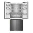 Frigider Side by Side Slot-in cu 4 usi Samus S4DX-650NFE 505 litri clasa E inaltime 190.2 cm Full No Frost Multi Climate System Slot-in afisaj LCD lumina interioara LED picioare reglabile