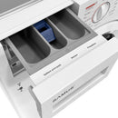 Masina de spalat cu uscator incorporabila Samus WSDDBI-86141 Samus WSDDBI-86141 spalare 8 kg uscare 6 kg 1400 rpm clasa E latime 59.5 cm motor inverter reglare nivel uscare control antispuma programare intarizata blocare acces copii
