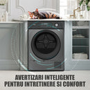 Uscator de rufe Samus SWDP-817DS pompa de caldura 8 kg clasa E latime 59.8 cm functie Antisifonare blocare acces copii optiune pornire intarziata