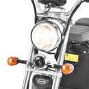 Scuter electric Hecht cocis black motor 1500 w viteza maxima 45 km h autonomie maxim 60 km negru