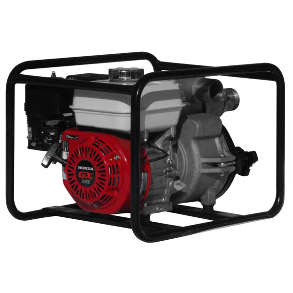 Motopompa apa foarte murdara Daishin SWT 50 HX 2" motor Honda GX160 5.5 CP 163 cmc 4 timpi debit 36 mc/h refulare 26 m absorbtie 8 m