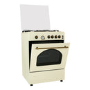 Aragaz pe gaz rustic Samus SR660G4C 4 arzatoare cuptor pe gaz 55 litri latime 60 cm design rustic aprindere electrica dispozitiv siguranta plita timer analogic