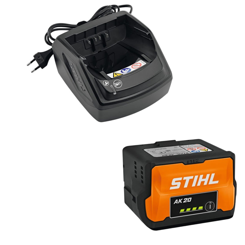 Set Incarcator STIHL AL 101 + Acumulator STIHL AK 20