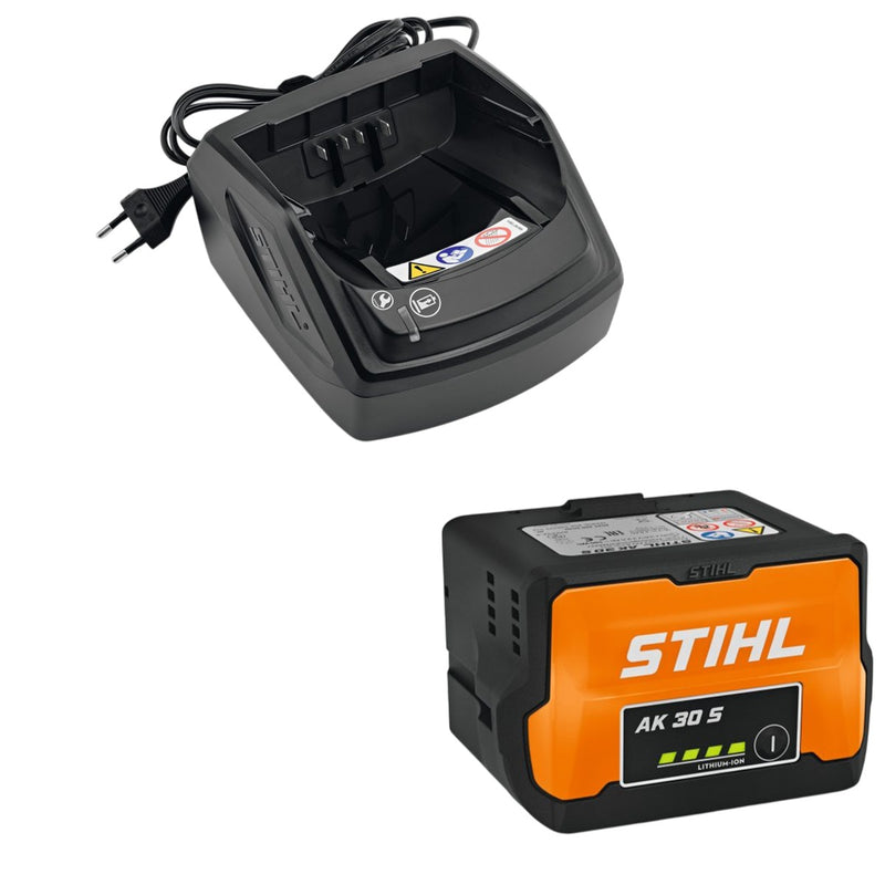 Set Incarcator STIHL AL 101 + Acumulator STIHL AK 30 S