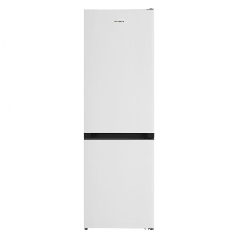 Combina frigorifica Albatros CF403E 340 L Less Frost Clasa energetica E Termostat reglabil 3 sertare congelator H 186 cm Alb