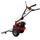 Motocoasa profesionala cu lama ROMTC87 motor Briggs&Stratton 3.5 CP bara cosire Europa 87 cm roti cauciuc pline 13x5.00-6 sistem brevetat dubla lama
