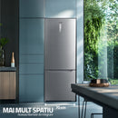 Combina frigorifica Samus SCX755NFE volum 435 l Full No Frost Afisaj electronic LCD Super Freeze Termostat electronic reglabil 3 sertare la congelator H 188 cm