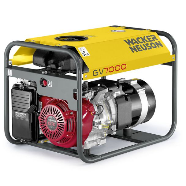 Generator de curent pe benzina Wacker Neuson GV7000A portabil monofazat 5.4 kW