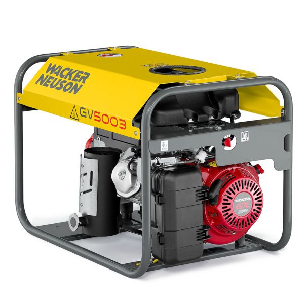 Generator de curent pe benzina Wacker Neuson GV5003A portabil trifazat 4.3 kW