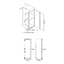 Frigider-Racitor incorporabil Samus SRBI345NFE cu 1 usa si 6 rafturi 304 litri Full No Frost clasa E alb inaltime 178.5 cm termostat reglabil functie Super racire usa reversibila lumina interioara tip LED picioare reglabile