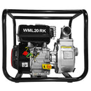 Motopompa MediaLine WML20RK 2" pentru apa curata motor 7 CP debit maxim 30 m³/h inaltime refulare 32 m adancime aspiratie 8 m + Furtun refulare tip pompieri 2" fara racorduri + 1l ulei motor